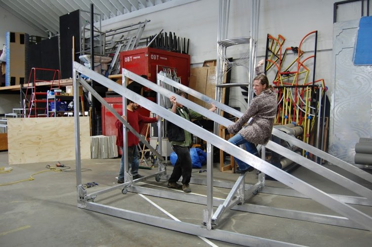 Ballet first welding project ramp